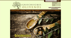 Desktop Screenshot of griechisches-olivenoel.com